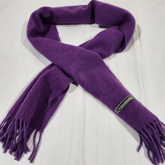 Vintage Issey Miyake Scarf Muffler Vintage Issey Miyake Wool Scarves - Picture 6 of 6